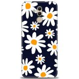 Phoenix Cep Kılıf HD Baskılı Kılıf + NANO TAM KAPLAYAN EKRAN KORUYUCU 139 Beyaz - Fuşya Huawei Mate 20 Lite ile uyumlu