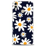 Phoenix Cep Kılıf HD Baskılı Kılıf + NANO TAM KAPLAYAN EKRAN KORUYUCU 139 Siyah - Bordo Huawei Honor 8C ile uyumlu