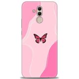 Phoenix Cep Kılıf HD Baskılı Kılıf + NANO TAM KAPLAYAN EKRAN KORUYUCU 181 Siyah - Gökkuşağı Huawei Mate 20 Lite ile uyumlu