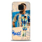 Phoenix Cep Kılıf HD Baskılı Kılıf + NANO TAM KAPLAYAN EKRAN KORUYUCU 20 Beyaz - Altın - Siyah Huawei Mate 30 Lite ile uyumlu