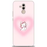 Phoenix Cep Kılıf HD Baskılı Kılıf + NANO TAM KAPLAYAN EKRAN KORUYUCU 219 Siyah - Altın Huawei Mate 20 Lite ile uyumlu
