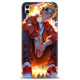 Phoenix Cep Kılıf HD Baskılı Kılıf + NANO TAM KAPLAYAN EKRAN KORUYUCU 252 Beyaz - Kahverengi Huawei Honor 8C ile uyumlu