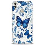 Phoenix Cep Kılıf HD Baskılı Kılıf + NANO TAM KAPLAYAN EKRAN KORUYUCU 294 Beyaz Huawei Honor 8C ile uyumlu