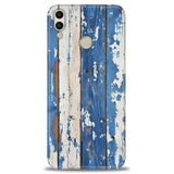 Phoenix Cep Kılıf HD Baskılı Kılıf + NANO TAM KAPLAYAN EKRAN KORUYUCU 329 Siyah - Açık Kırmızı Huawei Honor 8C ile uyumlu