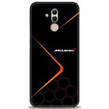 Phoenix Cep Kılıf HD Baskılı Kılıf + NANO TAM KAPLAYAN EKRAN KORUYUCU 379 Siyah - Gümüş Huawei Mate 20 Lite ile uyumlu