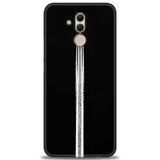 Phoenix Cep Kılıf HD Baskılı Kılıf + NANO TAM KAPLAYAN EKRAN KORUYUCU 387 Beyaz - Gümüş Huawei Mate 20 Lite ile uyumlu