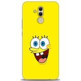 Phoenix Cep Kılıf HD Baskılı Kılıf + NANO TAM KAPLAYAN EKRAN KORUYUCU 451 Beyaz - Taba Huawei Mate 20 Lite ile uyumlu