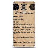 Phoenix Cep Kılıf HD Baskılı Kılıf + NANO TAM KAPLAYAN EKRAN KORUYUCU 471 Siyah - Bordo Huawei Mate 20 Lite ile uyumlu