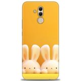 Phoenix Cep Kılıf HD Baskılı Kılıf + NANO TAM KAPLAYAN EKRAN KORUYUCU 78 Siyah - Blur Huawei Mate 20 Lite ile uyumlu