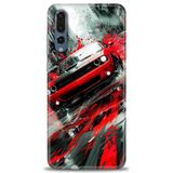 Phoenix Cep Kılıf HD Baskılı Kılıf + SERAMİK TAM KAPLAYAN EKRAN KORUYUCU 106 Siyah - Kahverengi Huawei P20 Pro ile uyumlu