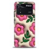 Phoenix Cep Kılıf HD Baskılı Kılıf + SERAMİK TAM KAPLAYAN EKRAN KORUYUCU 111 Beyaz - Titanium Xiaomi Poco M4 Pro 4G ile uyumlu
