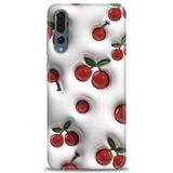Phoenix Cep Kılıf HD Baskılı Kılıf + SERAMİK TAM KAPLAYAN EKRAN KORUYUCU 113 Beyaz - Gümüş Huawei P20 Pro ile uyumlu