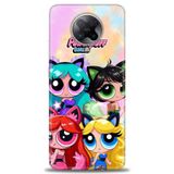 Phoenix Cep Kılıf HD Baskılı Kılıf + SERAMİK TAM KAPLAYAN EKRAN KORUYUCU 127 Siyah - Bordo Xiaomi Poco F2 Pro ile uyumlu