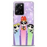 Phoenix Cep Kılıf HD Baskılı Kılıf + SERAMİK TAM KAPLAYAN EKRAN KORUYUCU 128 Beyaz - Kırmızı Xiaomi Poco X5 Pro 5G ile uyumlu