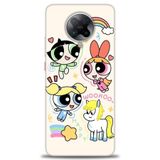 Phoenix Cep Kılıf HD Baskılı Kılıf + SERAMİK TAM KAPLAYAN EKRAN KORUYUCU 129 Siyah - Gold Xiaomi Poco F2 Pro ile uyumlu