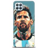Phoenix Cep Kılıf HD Baskılı Kılıf + SERAMİK TAM KAPLAYAN EKRAN KORUYUCU 13 Siyah - Gri Oppo A73 ile uyumlu