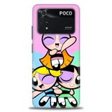Phoenix Cep Kılıf HD Baskılı Kılıf + SERAMİK TAM KAPLAYAN EKRAN KORUYUCU 130 Siyah - Bordo Xiaomi Poco M4 Pro 4G ile uyumlu