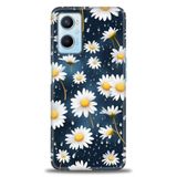 Phoenix Cep Kılıf HD Baskılı Kılıf + SERAMİK TAM KAPLAYAN EKRAN KORUYUCU 132 Siyah Oppo A96 4G ile uyumlu