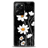 Phoenix Cep Kılıf HD Baskılı Kılıf + SERAMİK TAM KAPLAYAN EKRAN KORUYUCU 133 Beyaz - Mavi - Siyah Xiaomi Poco X5 Pro 5G ile uyumlu