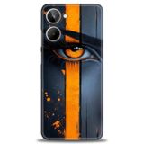 Phoenix Cep Kılıf HD Baskılı Kılıf + SERAMİK TAM KAPLAYAN EKRAN KORUYUCU 142 Siyah - Gold Realme 10 4G ile uyumlu