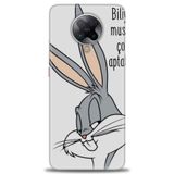 Phoenix Cep Kılıf HD Baskılı Kılıf + SERAMİK TAM KAPLAYAN EKRAN KORUYUCU 153 Beyaz - Pembe Xiaomi Poco F2 Pro ile uyumlu