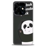 Phoenix Cep Kılıf HD Baskılı Kılıf + SERAMİK TAM KAPLAYAN EKRAN KORUYUCU 156 Beyaz Karbon Tecno Spark 10 Pro 4G ile uyumlu