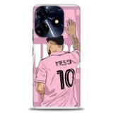 Phoenix Cep Kılıf HD Baskılı Kılıf + SERAMİK TAM KAPLAYAN EKRAN KORUYUCU 16 Beyaz Ahşap Tecno Spark 10 Pro ile uyumlu