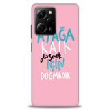 Phoenix Cep Kılıf HD Baskılı Kılıf + SERAMİK TAM KAPLAYAN EKRAN KORUYUCU 161 Siyah - Gold Xiaomi Poco X5 Pro 5G ile uyumlu