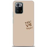 Phoenix Cep Kılıf HD Baskılı Kılıf + SERAMİK TAM KAPLAYAN EKRAN KORUYUCU 168 Beyaz - Taba Xiaomi Poco X3 GT ile uyumlu