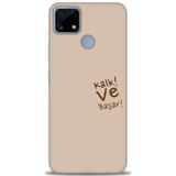 Phoenix Cep Kılıf HD Baskılı Kılıf + SERAMİK TAM KAPLAYAN EKRAN KORUYUCU 168 Siyah - Blur Realme C25S ile uyumlu