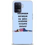 Phoenix Cep Kılıf HD Baskılı Kılıf + SERAMİK TAM KAPLAYAN EKRAN KORUYUCU 169 Beyaz Çicek Desenli Oppo Reno 5 Lite ile uyumlu