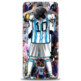 Phoenix Cep Kılıf HD Baskılı Kılıf + SERAMİK TAM KAPLAYAN EKRAN KORUYUCU 17 Beyaz Kalpler Xiaomi Poco F2 Pro ile uyumlu
