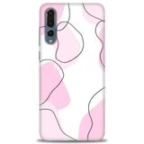 Phoenix Cep Kılıf HD Baskılı Kılıf + SERAMİK TAM KAPLAYAN EKRAN KORUYUCU 171 Beyaz - Mavi - Siyah Huawei P20 Pro ile uyumlu