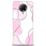 Phoenix Cep Kılıf HD Baskılı Kılıf + SERAMİK TAM KAPLAYAN EKRAN KORUYUCU 171 Siyah - Açık Mavi Xiaomi Poco F2 Pro ile uyumlu