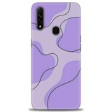 Phoenix Cep Kılıf HD Baskılı Kılıf + SERAMİK TAM KAPLAYAN EKRAN KORUYUCU 176 Beyaz - Sarı Oppo A31 ile uyumlu