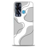 Phoenix Cep Kılıf HD Baskılı Kılıf + SERAMİK TAM KAPLAYAN EKRAN KORUYUCU 177 Beyaz - Kırmızı - Siyah Tecno Pova Neo ile uyumlu