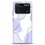 Phoenix Cep Kılıf HD Baskılı Kılıf + SERAMİK TAM KAPLAYAN EKRAN KORUYUCU 178 Siyah - Blur Xiaomi Poco M4 Pro 4G ile uyumlu