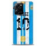 Phoenix Cep Kılıf HD Baskılı Kılıf + SERAMİK TAM KAPLAYAN EKRAN KORUYUCU 18 Siyah - Gümüş Xiaomi Poco X5 Pro 5G ile uyumlu