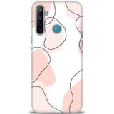 Phoenix Cep Kılıf HD Baskılı Kılıf + SERAMİK TAM KAPLAYAN EKRAN KORUYUCU 180 Siyah - Gold Realme 5i ile uyumlu