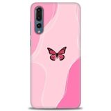 Phoenix Cep Kılıf HD Baskılı Kılıf + SERAMİK TAM KAPLAYAN EKRAN KORUYUCU 181 Beyaz - Yeşil Huawei P20 Pro ile uyumlu