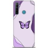 Phoenix Cep Kılıf HD Baskılı Kılıf + SERAMİK TAM KAPLAYAN EKRAN KORUYUCU 182 Siyah - Gökkuşağı Realme 5i ile uyumlu