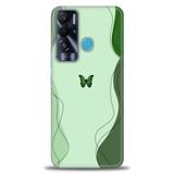 Phoenix Cep Kılıf HD Baskılı Kılıf + SERAMİK TAM KAPLAYAN EKRAN KORUYUCU 187 Beyaz - Taba Tecno Pova Neo ile uyumlu
