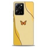 Phoenix Cep Kılıf HD Baskılı Kılıf + SERAMİK TAM KAPLAYAN EKRAN KORUYUCU 188 Beyaz - Taba Xiaomi Poco X5 Pro 5G ile uyumlu