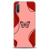 Phoenix Cep Kılıf HD Baskılı Kılıf + SERAMİK TAM KAPLAYAN EKRAN KORUYUCU 189 Beyaz Çicek Desenli Xiaomi Mi 9 Lite ile uyumlu