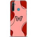 Phoenix Cep Kılıf HD Baskılı Kılıf + SERAMİK TAM KAPLAYAN EKRAN KORUYUCU 189 Siyah Realme 6i ile uyumlu