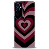 Phoenix Cep Kılıf HD Baskılı Kılıf + SERAMİK TAM KAPLAYAN EKRAN KORUYUCU 191 Siyah - Açık Kırmızı Tecno Pova Neo 2 ile uyumlu
