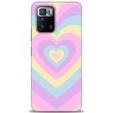 Phoenix Cep Kılıf HD Baskılı Kılıf + SERAMİK TAM KAPLAYAN EKRAN KORUYUCU 198 Beyaz - Altın - Siyah Xiaomi Poco X3 GT ile uyumlu