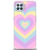 Phoenix Cep Kılıf HD Baskılı Kılıf + SERAMİK TAM KAPLAYAN EKRAN KORUYUCU 198 Siyah Oppo A73 ile uyumlu