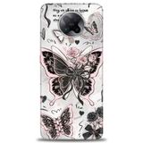 Phoenix Cep Kılıf HD Baskılı Kılıf + SERAMİK TAM KAPLAYAN EKRAN KORUYUCU 206 Beyaz - Titanium Xiaomi Poco F2 Pro ile uyumlu
