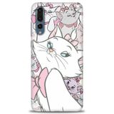Phoenix Cep Kılıf HD Baskılı Kılıf + SERAMİK TAM KAPLAYAN EKRAN KORUYUCU 216 Beyaz - Kırmızı - Siyah Huawei P20 Pro ile uyumlu